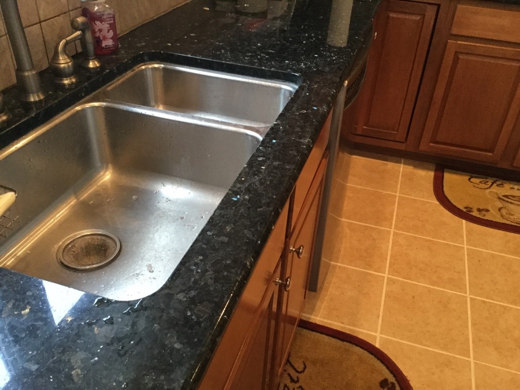 Falling sink Repair